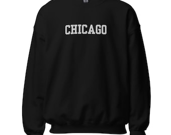 Sudadera bordada de Chicago