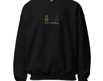 Sudadera Bordada Colombia Aguardiente