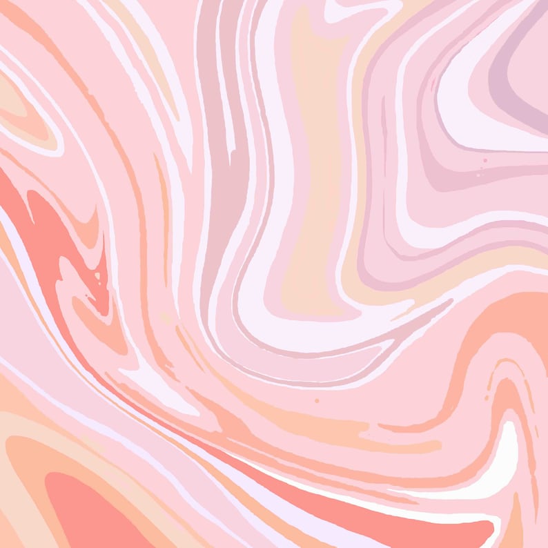 Marble Background Digital Paper Blush Pink & Mauve Marble ...