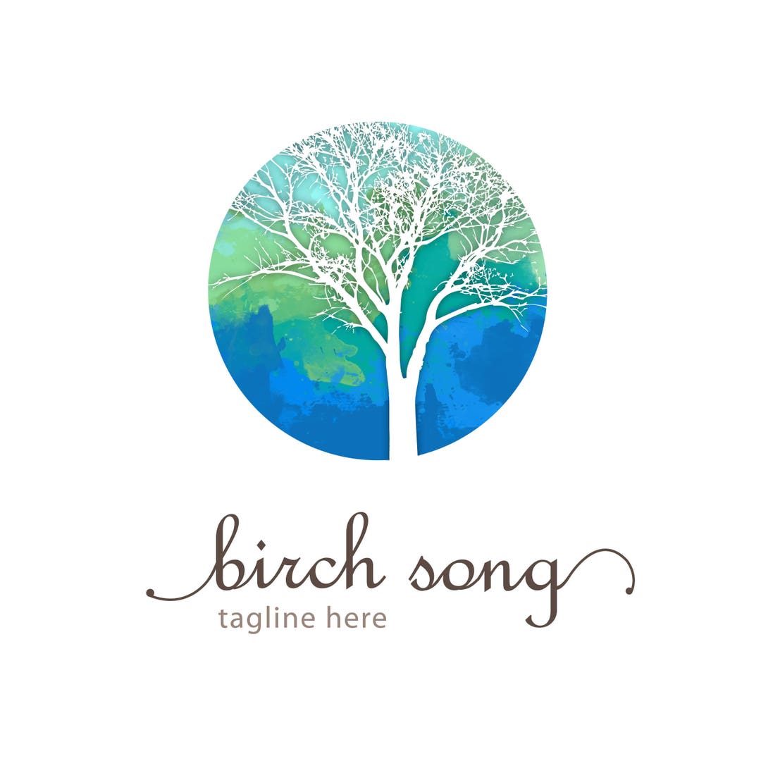 Tree Logo Design Customizable Pre-made OOAK Modern Logo - Etsy