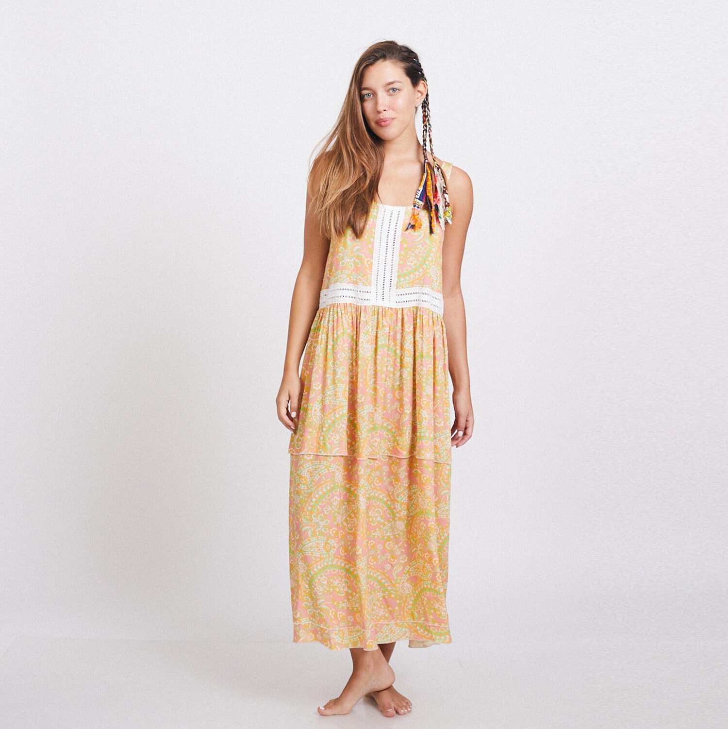 bohemian tank dress
