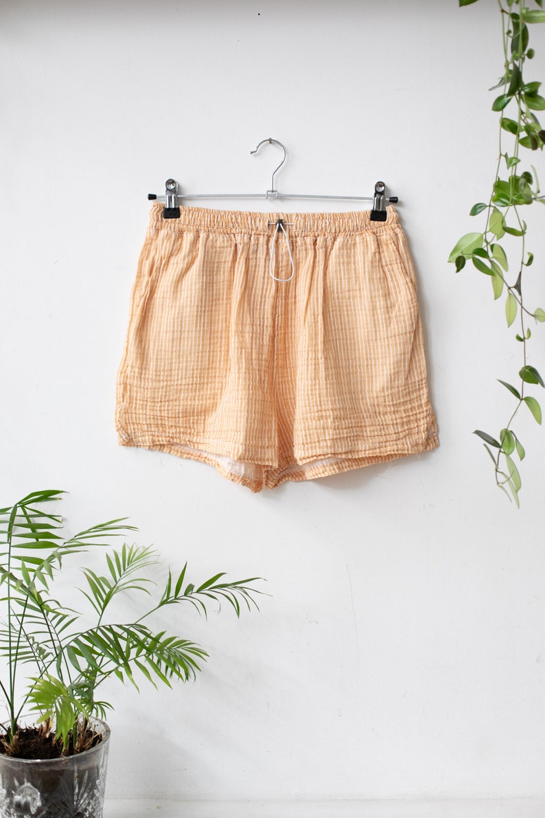 Organic Cotton Orange Shorts