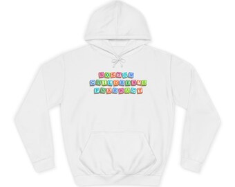 Teddy Bear Baby Blocks Hoodie | Cute Nursery Toy Illustration