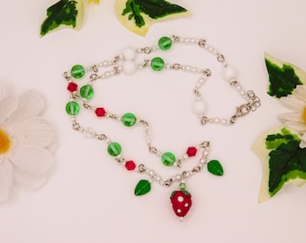 Strawberry Vine Necklace
