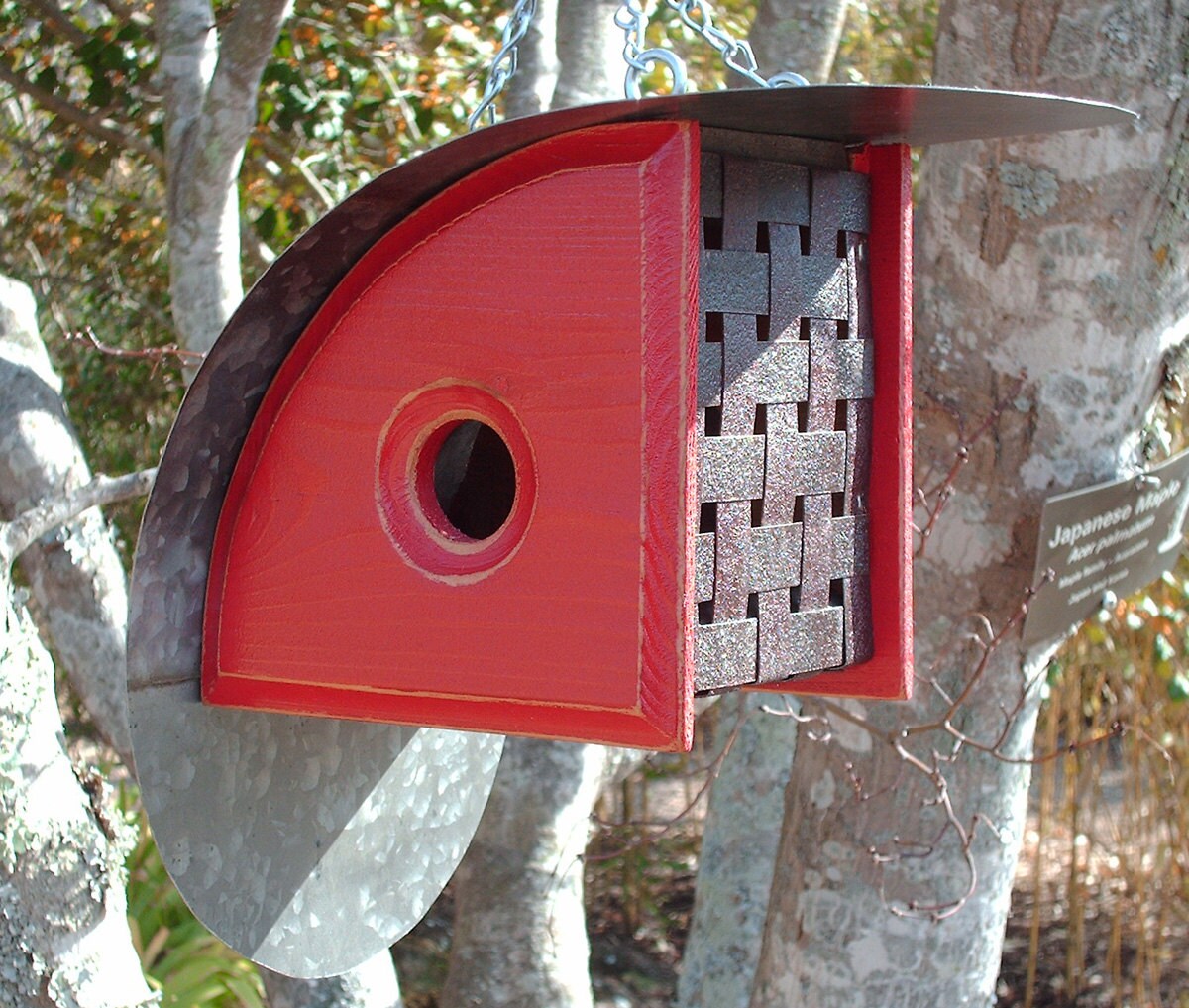 MODERN Birdhouse Outdoor Birdhouses Unique Bird Houses Etsy