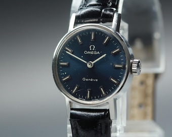 4384 Vintage Oversized Omega De Ville Wrist Watch Hexagonal Shaped