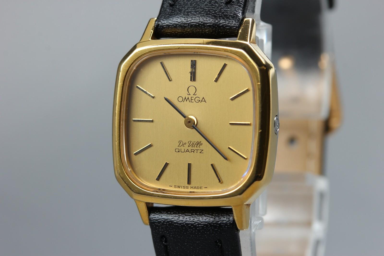 Omega Quartz De Ville. - Etsy