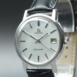1981 Near MINT OMEGA Seamaster 35mm 136.0099 Manual Silver Dial Men's Vintage