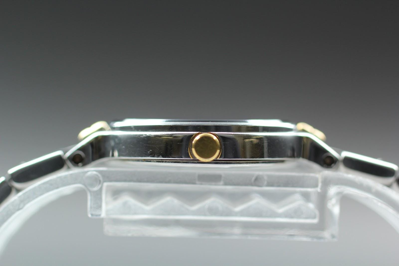 ほぼ新品 ヴィンテージ イヴ・サンローラン 5421-H13855 25mm ブルー