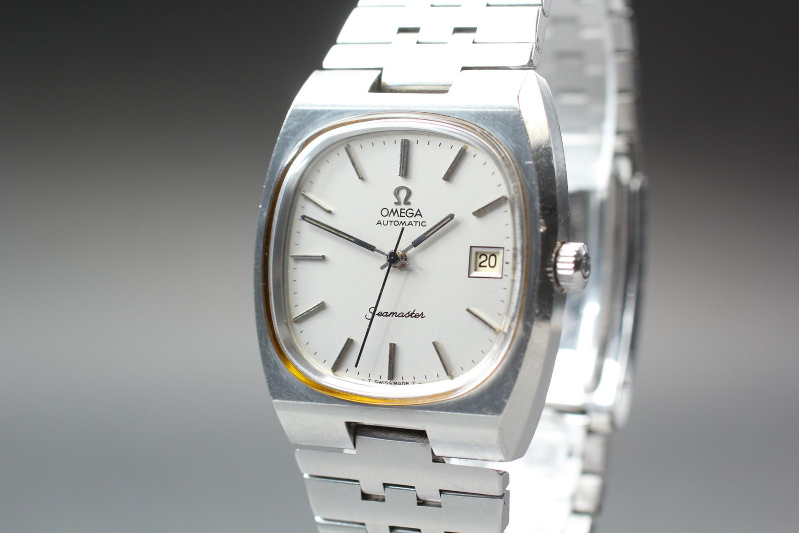 シルバーOMEGA オメガ時計 シーマスター120M レディース☆極美品