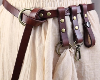 Skirt Chasers Skirt Hikes Cosplay Medieval Belt Thin Renaissance Belt Viking