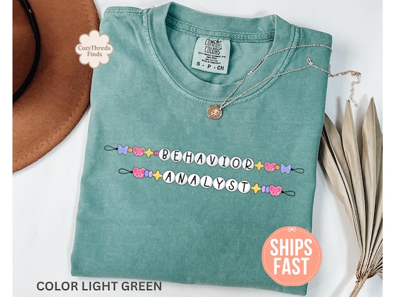 Comfort Colors® Behavior Analyst Shirt, BCBA Shirt, Board Certified Behavior Analyst Shirt, Behavior Therapist Tee, BCBA Gift