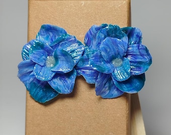 Fioritura Ribelle - Orecchini Botanici Scultorei