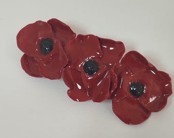 Fermacapelli Papaveri