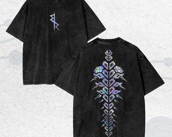 Mercancía de videojuego Cyber Metal Phantom Liberty, regalo para fanático del metal, lavado vintage