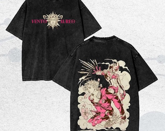 Vintage Washed Shirt | Retro Art Print