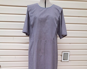 Homesteading Dress Prairie Quaker Boho Hippie Mennonite Modest Size Large XL