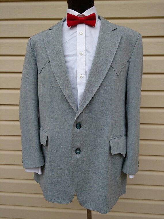 Vintage Suit Mens Rockabilly H Bar C Ranchwear Hi