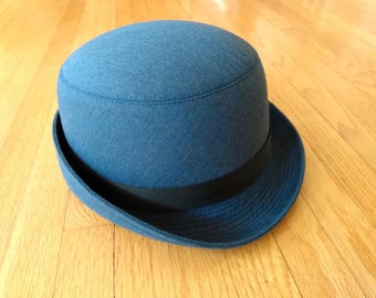 Vintage 80s Canadian Air Force Hat Women's Military Uniform Size 21 1/2