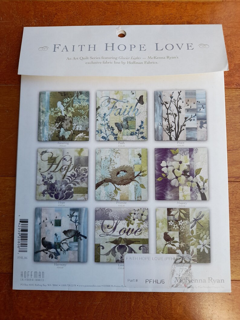 McKenna Ryan Quilting Pattern Block 6 MAJESTY Faith Hope Love Series image 7