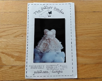 Vintage Air Freshener Angel Doll Craft Pattern Lace Frilly Decor Nana Chic