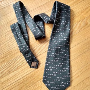 Vintage Elephant Neck Tie Jim Thompson Made in Thailand Necktie