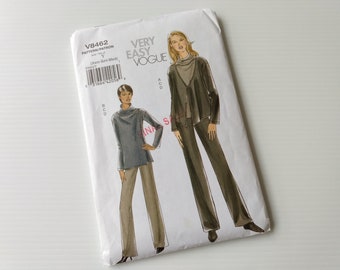 Jacket, Top and Pants Sewing Pattern Size XS Small Medium Very Easy V 8462 Women's Separates Outfit UNCUT FF