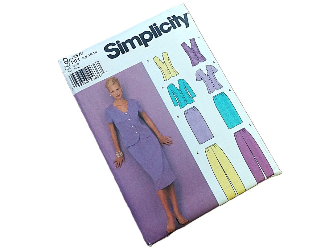Simplicity Pattern 4089 Skirt Top Pants Sewing Pattern Size 6 8 10 12 Simplicity 9558 UNCUT FF ...