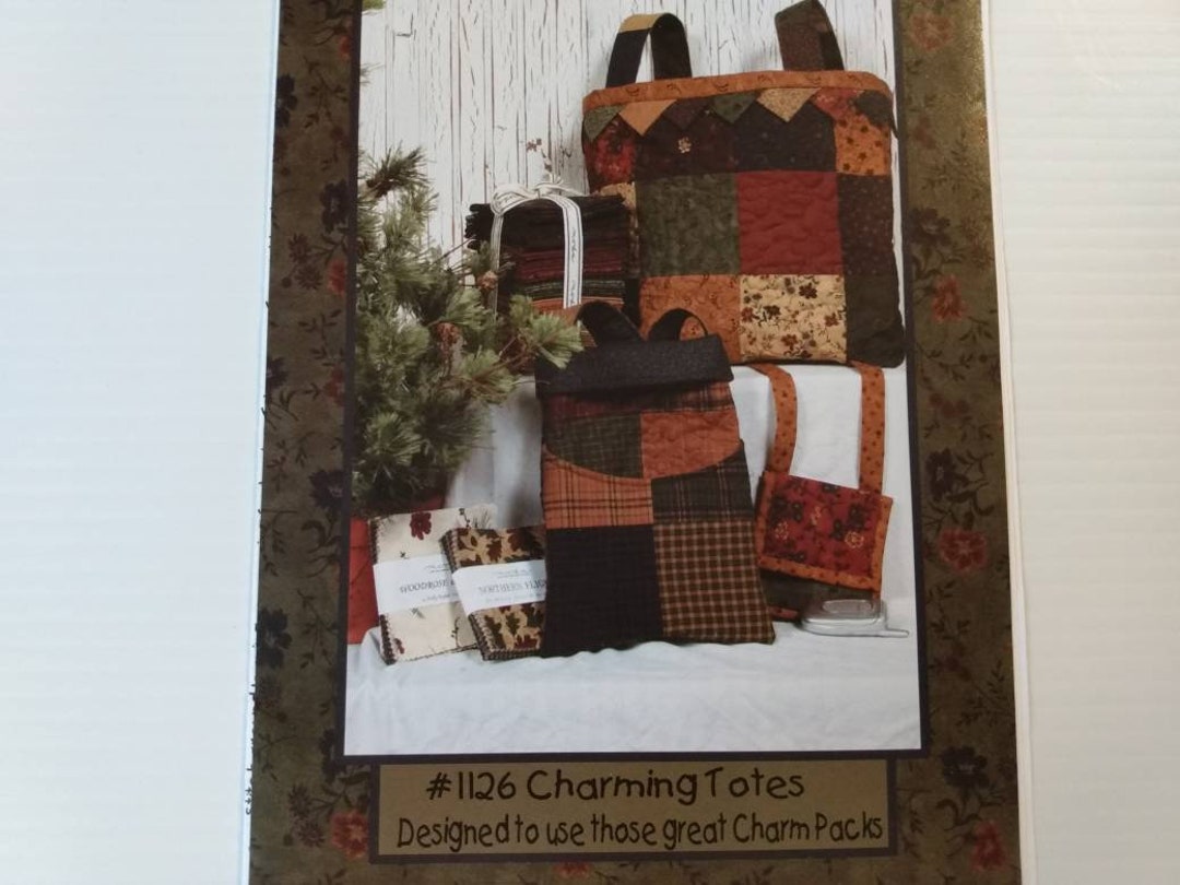Quilted Tote Bag Sewing Pattern by Whistlepig Creek Productions to Be ...