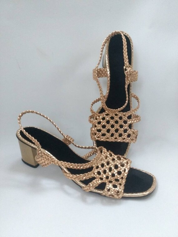 Vintage Gold Shoes 3