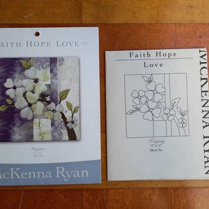 McKenna Ryan Quilting Pattern Block 6 MAJESTY Faith Hope Love Series image 3