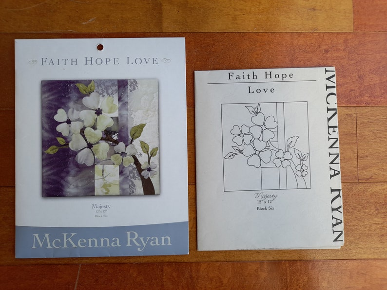 McKenna Ryan Quilting Pattern Block 6 MAJESTY Faith Hope Love Series image 3