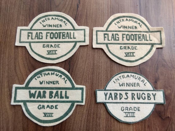 Vintage Patches - Yards Rugby, Flag Football, War… - image 1