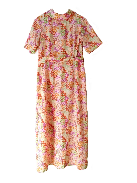Amish Mennonite Cape Dress 36"b 31"w Handmade Vintage 60s Style Pink Orange  - Etsy