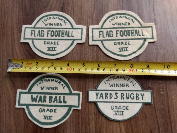 Vintage Patches - Yards Rugby, Flag Football, War… - image 6