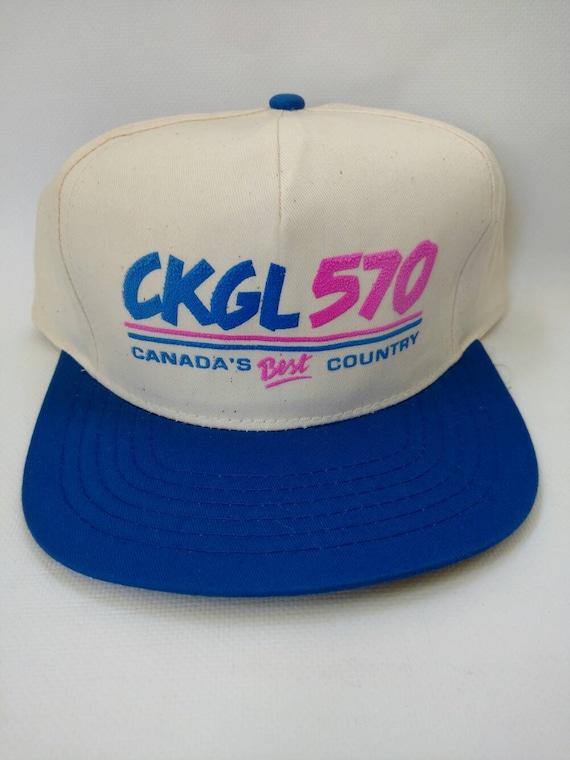 1980s Hat CKGL 570 Canada Best Country Radio Musi… - image 1