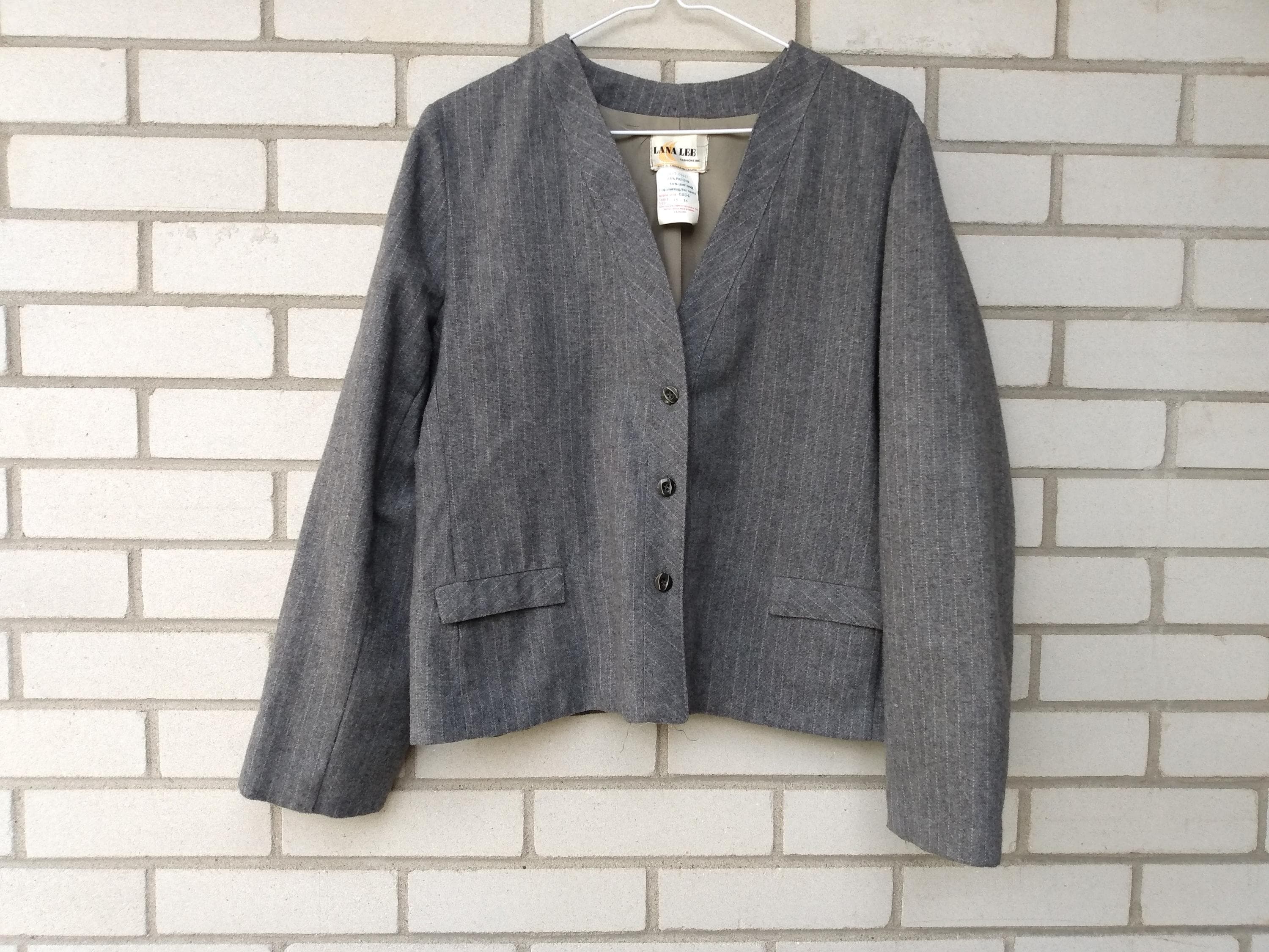Vintage Short Wool Coat Canada - Etsy
