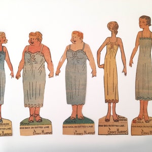 Vintage Paper Dolls Années 1930 Journal Bandes dessinées Découpes Toots Casper Scrapbooking Ephémères