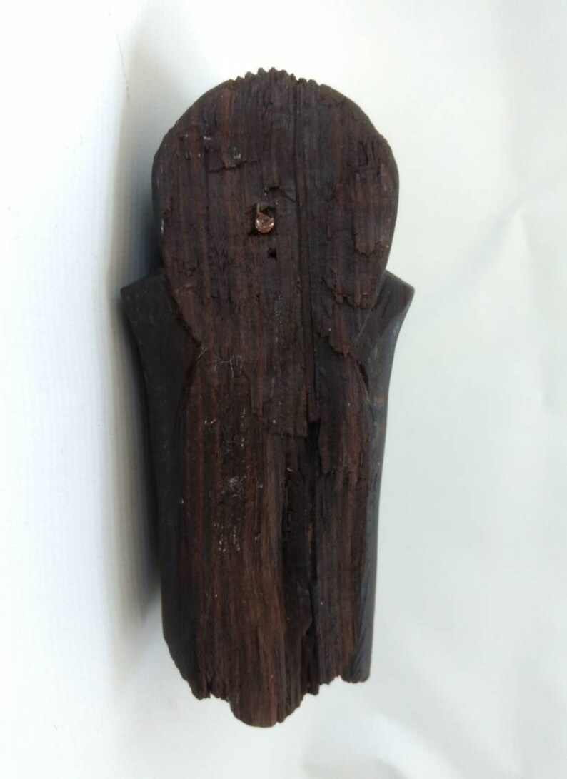 Wood Carved African Head Wall Hanging Ethnic Boho Home Decor Etsy