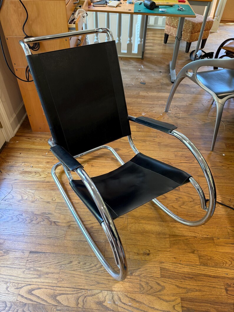 1980 Mid Century Bauhaus Design Rocking Chair - Etsy