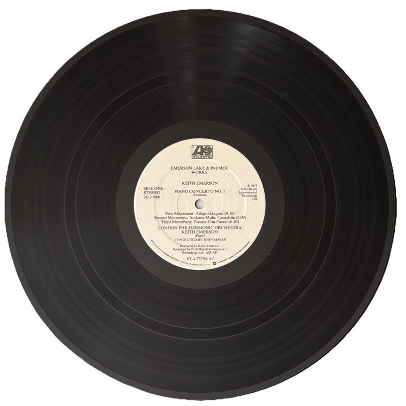 Emerson Lake & Palmer ELP - Works Vol 1 2 - Vinyles LP - Nettoyage par ultrasons image 9