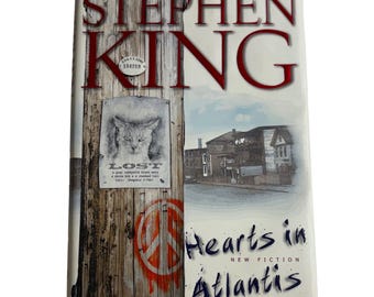 Stephen King Hearts in Atlantis Hardcover First Edition 1999 Scribner Fiction