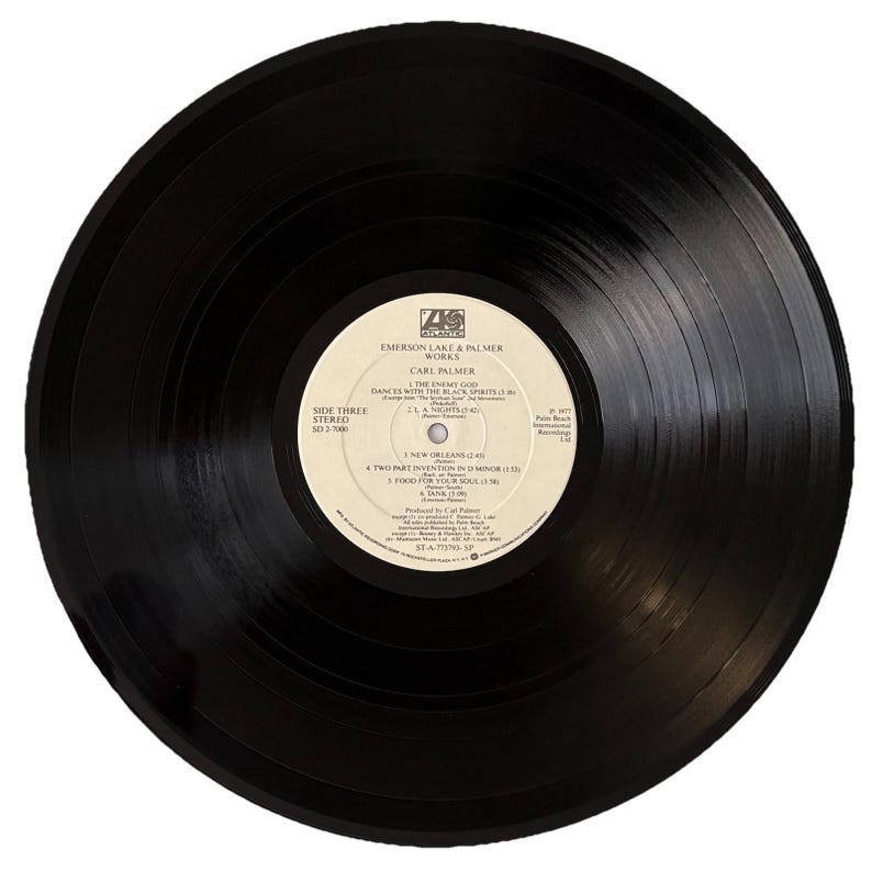 Emerson Lake & Palmer ELP - Works Vol 1 2 - Vinyles LP - Nettoyage par ultrasons image 8