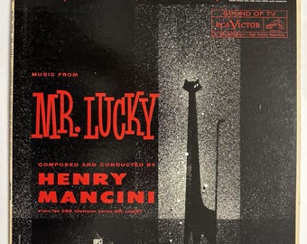 Henry Mancini - Music From "Mr Lucky" Vinyl LP - Stereo RCA Victor LSP-2198 1st
