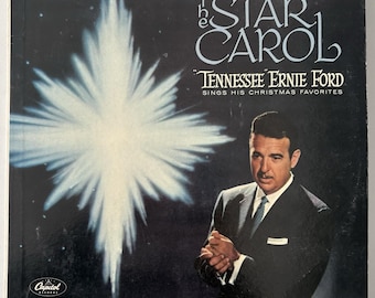 Tennessee Ernie Ford - The Star Carol - Christmas Vinyl LP Capitol Mono Cleaned