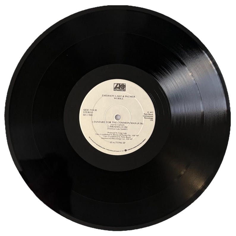 Emerson Lake & Palmer ELP - Works Vol 1 2 - Vinyles LP - Nettoyage par ultrasons image 10