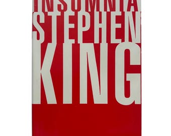 Insomnia Stephen King First Edition Hardcover 1994 Viking Horror Novel Book
