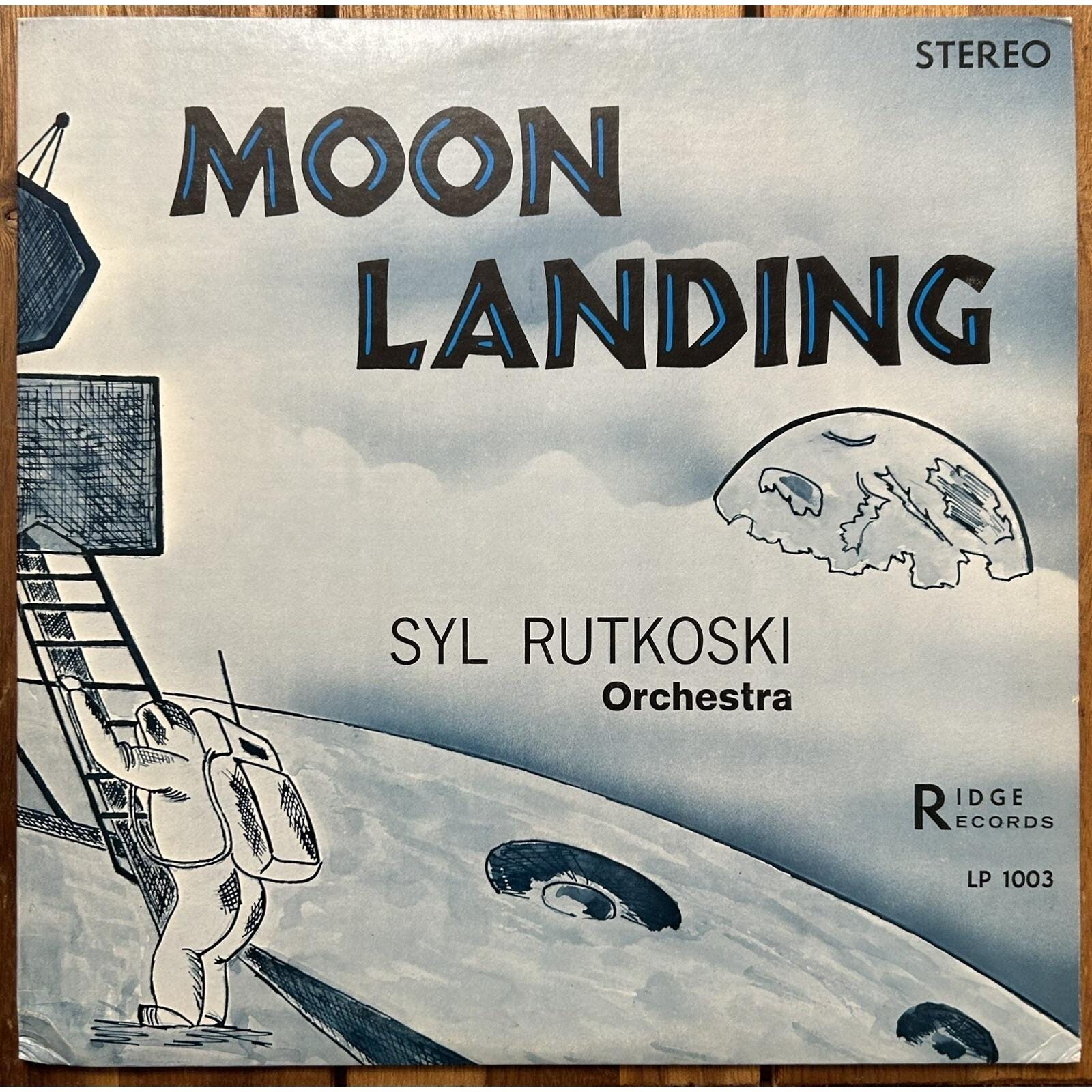 Moon Landing Record - Etsy