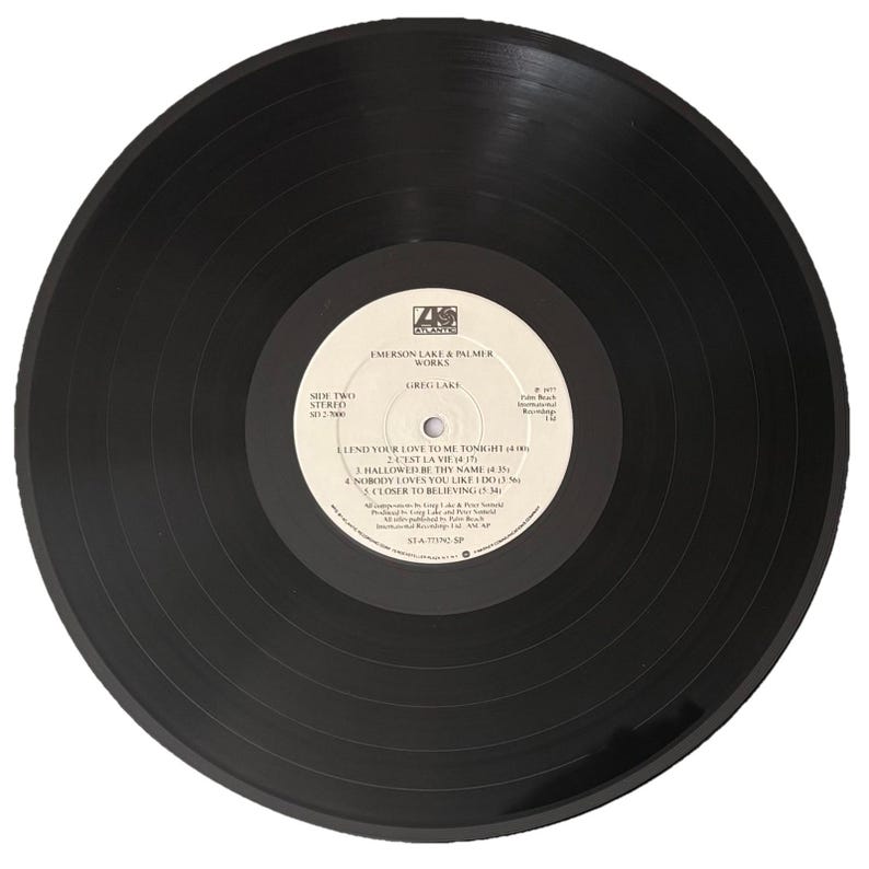 Emerson Lake & Palmer ELP - Works Vol 1 2 - Vinyles LP - Nettoyage par ultrasons image 11