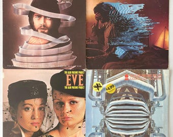 The Alan Parsons Project Vinyl Lot 4 LP Tales of Mystery Pyramid Eve Ammonia Ave